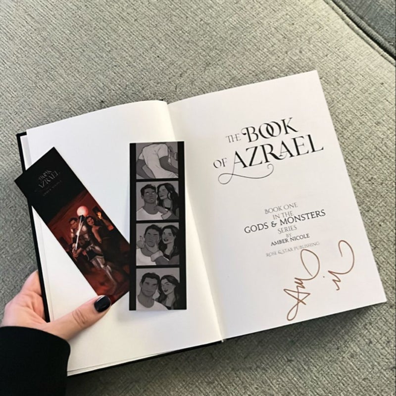 The Book of Azrael (signed special edition hardcover)