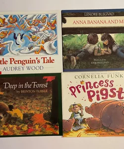 Four Picture Books for Children Paperback Kids Book Bundle