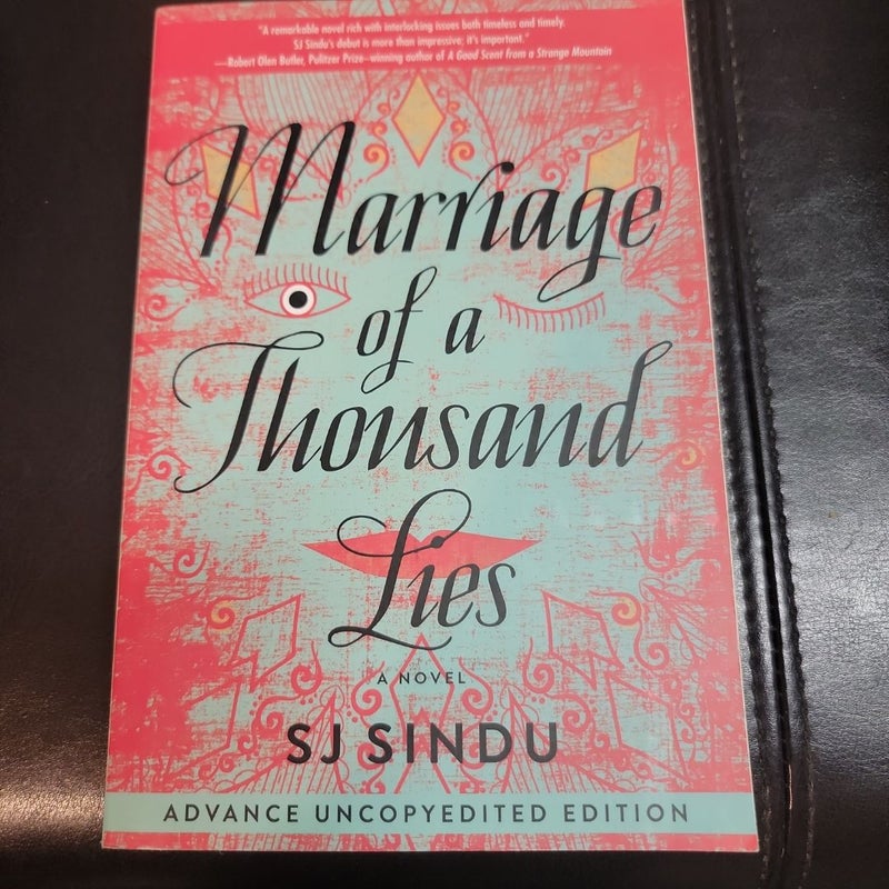 Marriage of a Thousand Lies (ARC)