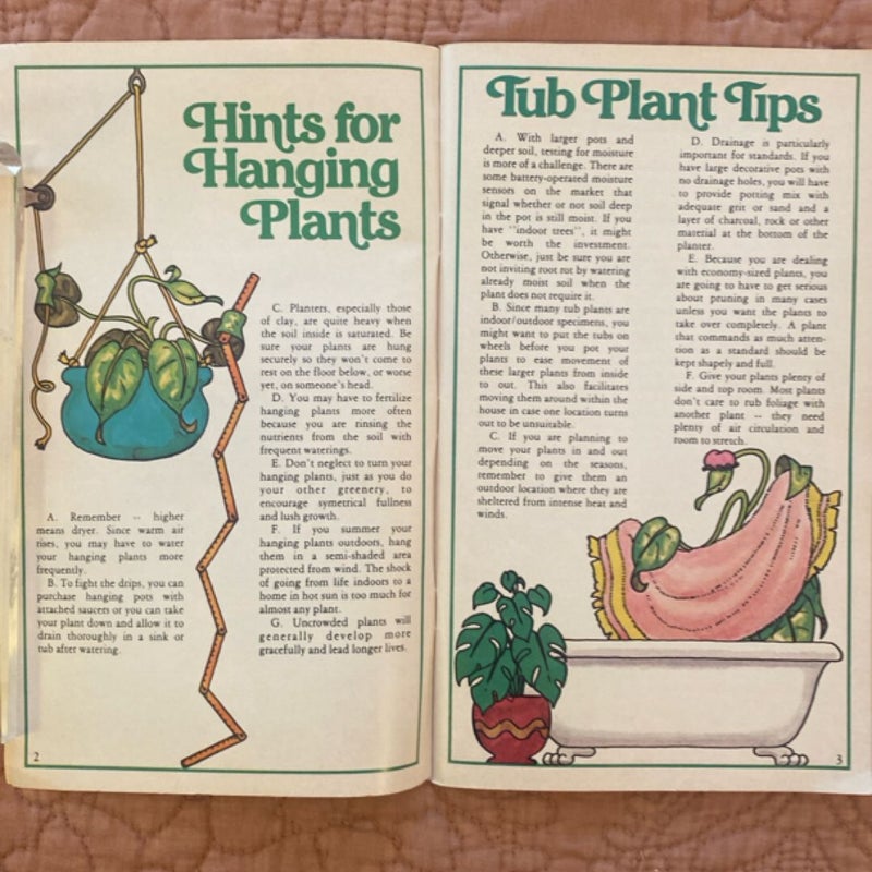 Pillsbury’s Hanging & Floor Plants Handbook 