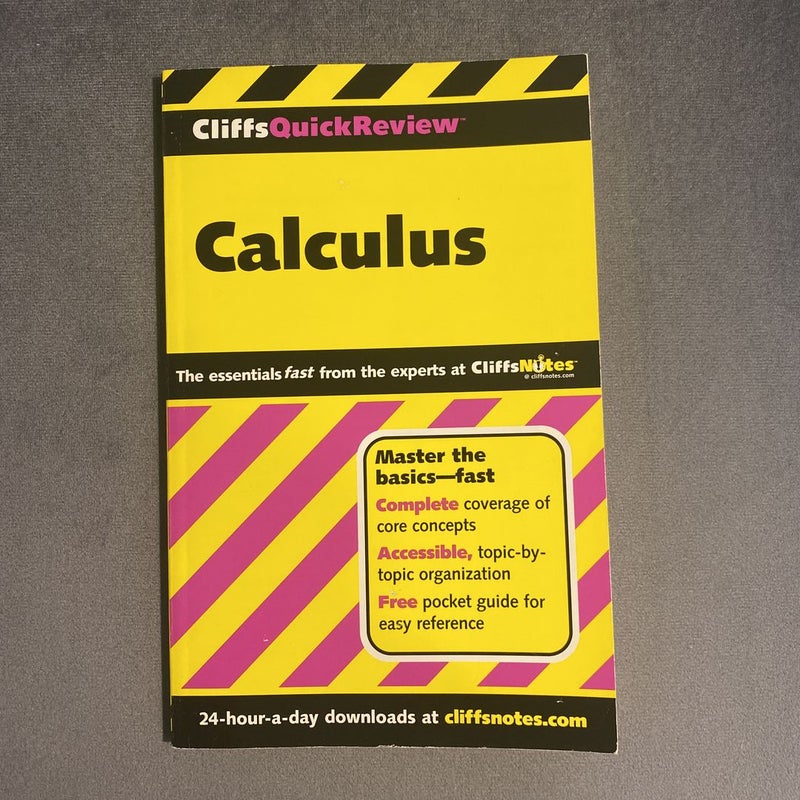 CliffsQuickReview Calculus