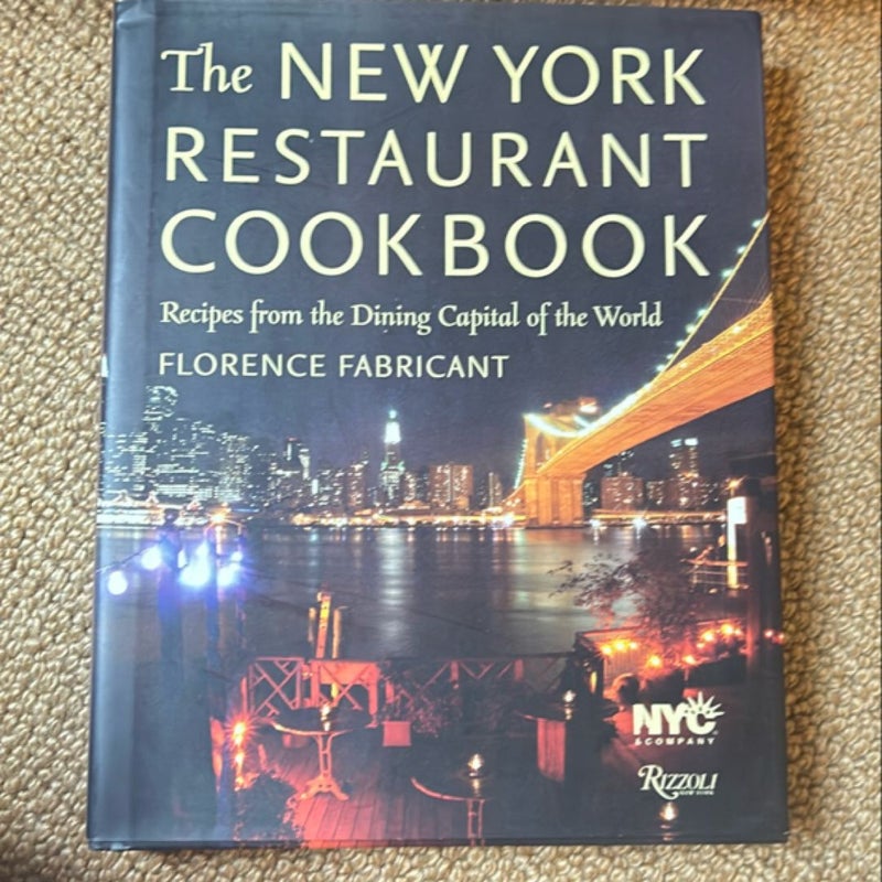 The New York Restaurant Cookbook