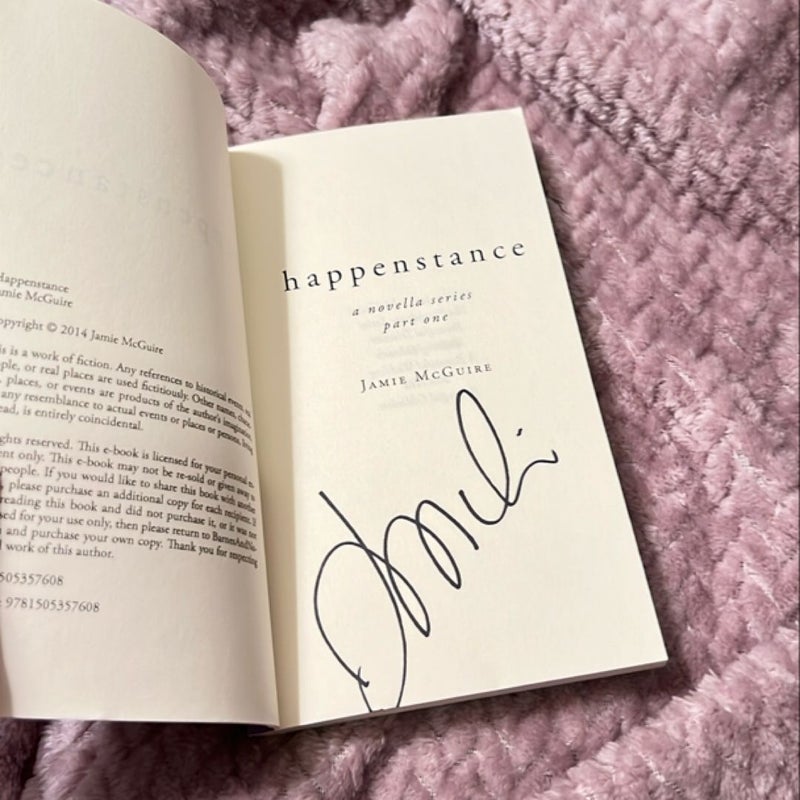 Happenstance Part One - Signed 