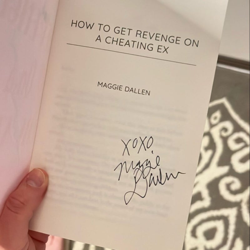 How To Get Revenge On a Cheating Ex