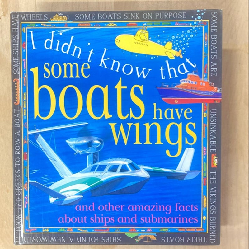 Some Boats Have Wings