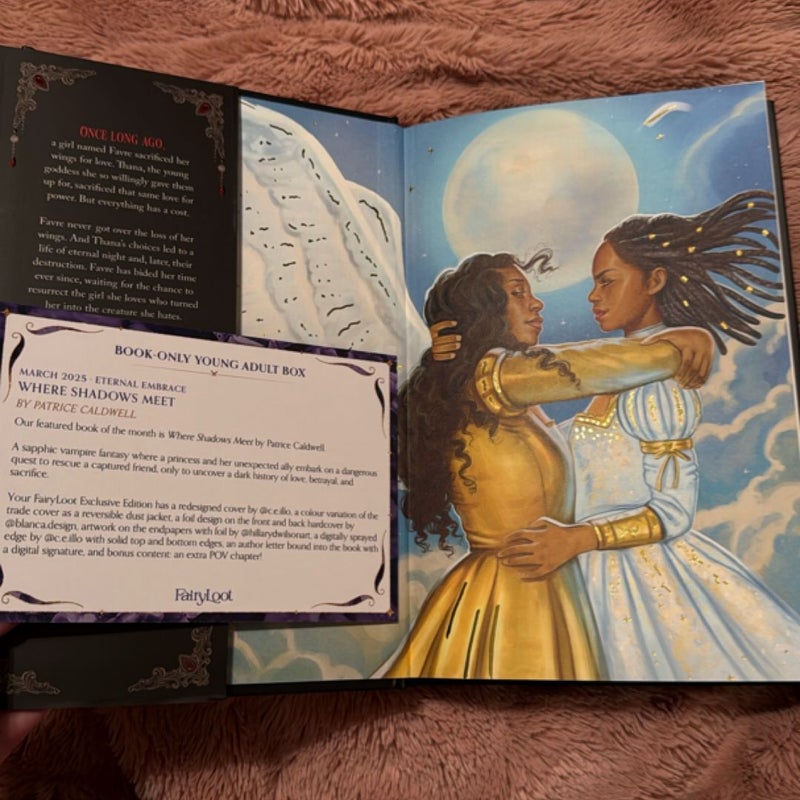 Where Shadows Meet (FairyLoot signed edition, sprayed edges)