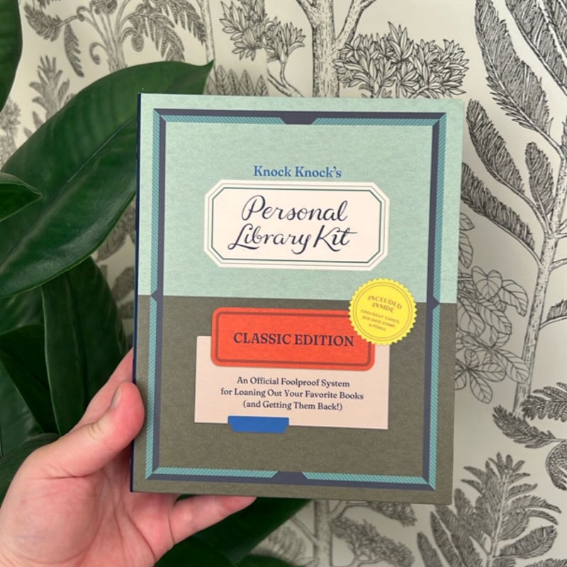 Knock Knock Personal Library Kit Classic Edition PLK Book Box