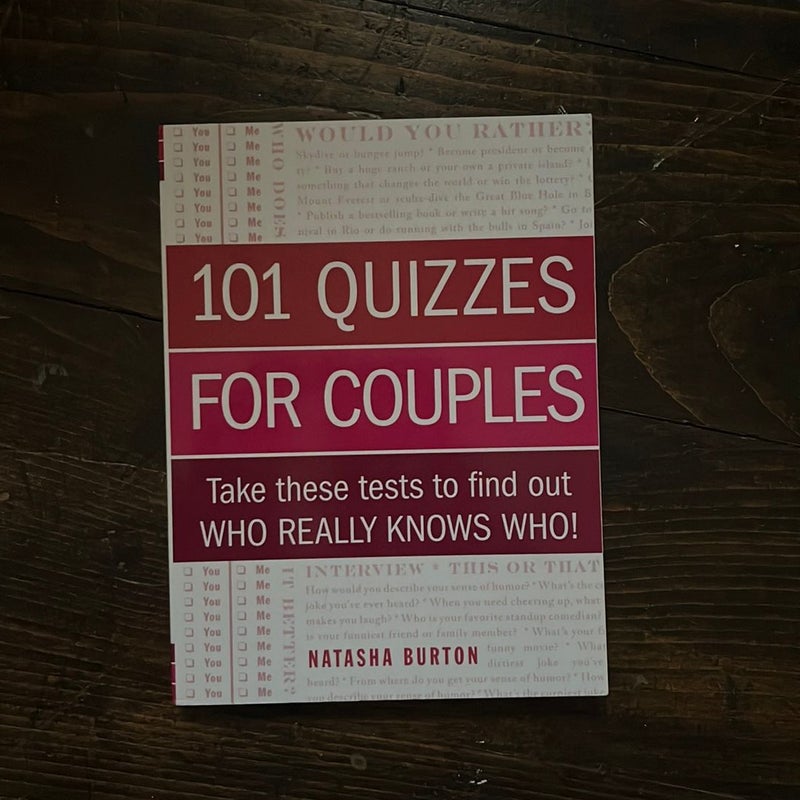 101 Quizzes for Couples