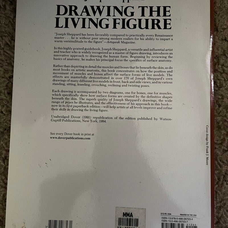 Drawing the Living Figure by Joseph Sheppard, Paperback | Pangobooks