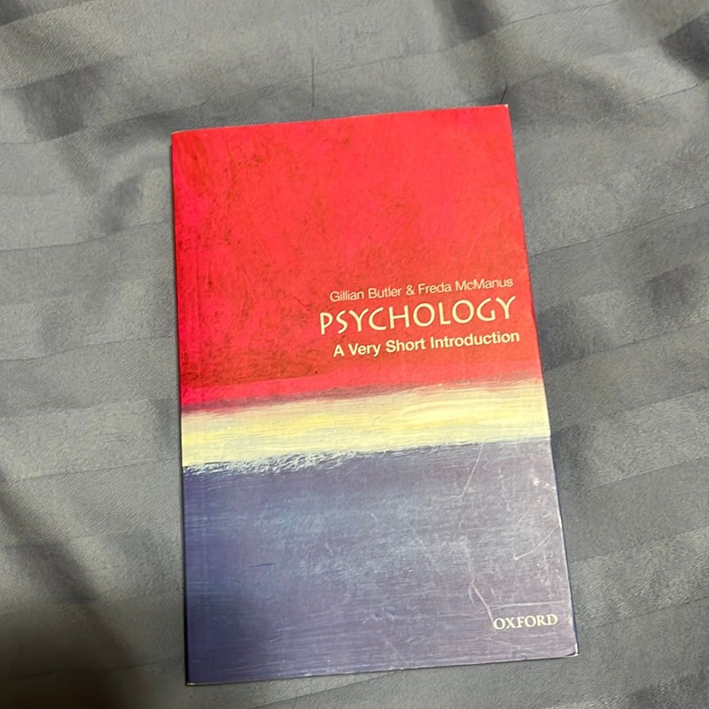 Psychology: a Very Short Introduction