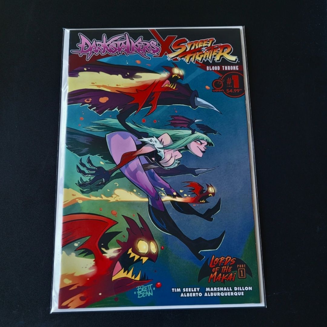 Darkstalkers X Street Fighter: Blood Throne #1
