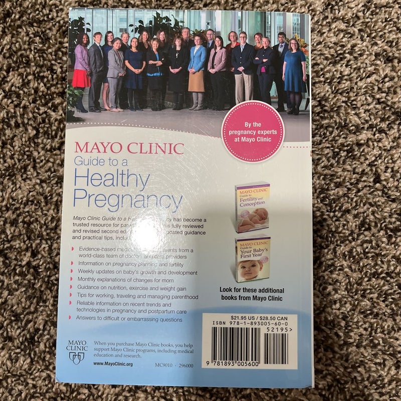 Mayo Clinic Guide to a Healthy Pregnancy