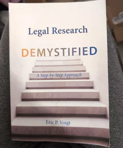 Legal Research Demystified
