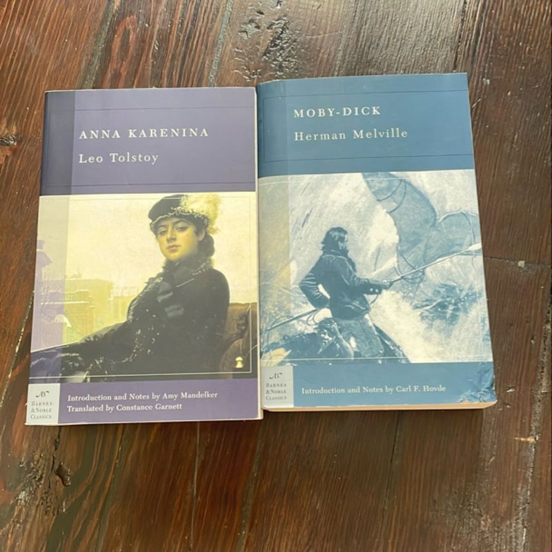 Anna Karenina and Moby Dick