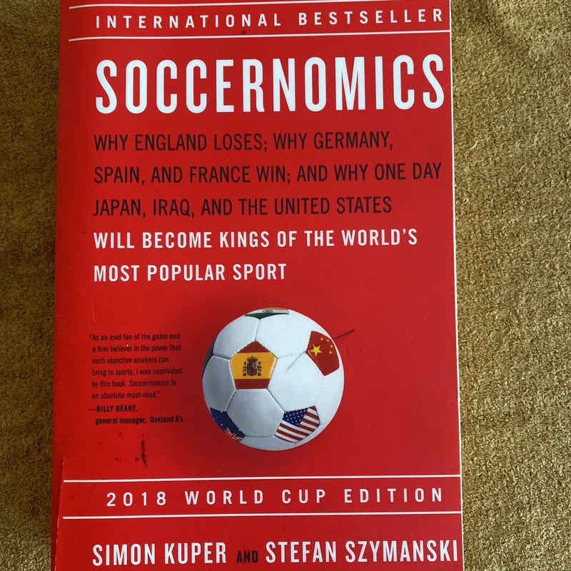 Soccernomics (2018 World Cup Edition)