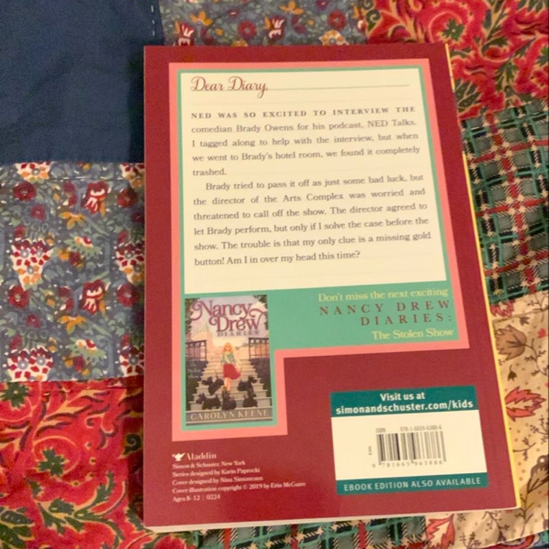 Nancy Drew Diaries 4 book set