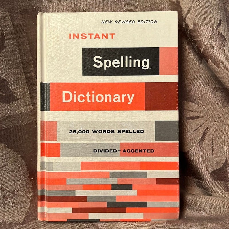 Instant Spelling Dictionary