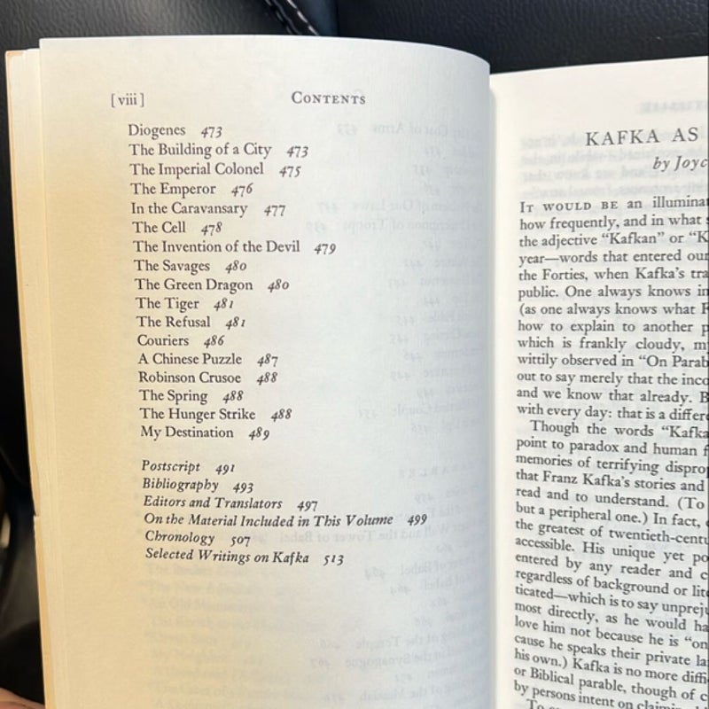 Kafka : The Complete Stories & Parables