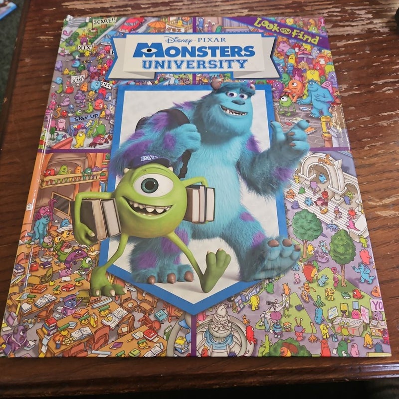 Monsters University Look and Find