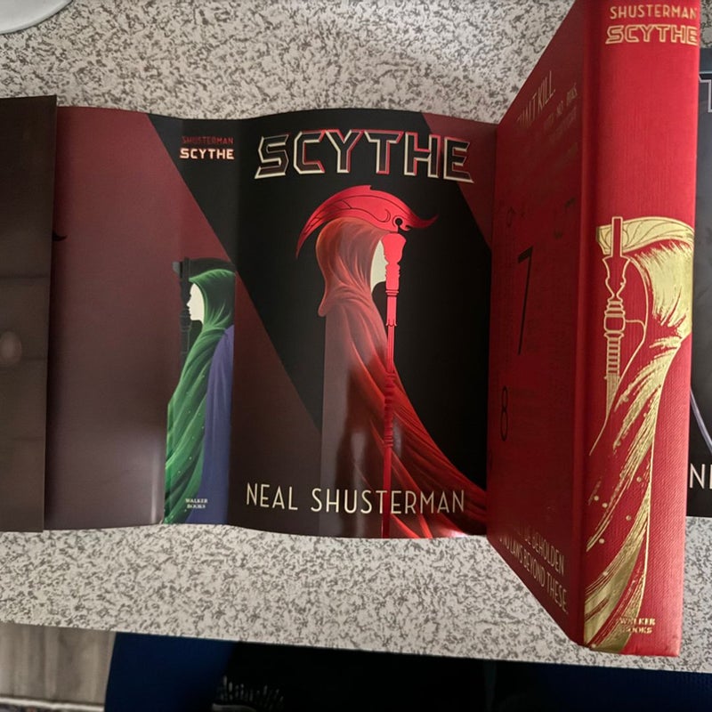 Fairyloot top Scythe by Neal Shusterman