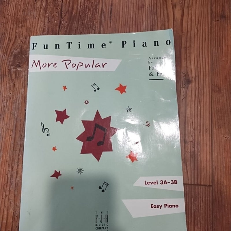 Funtime Piano Level 3a-3b More Favorites, Faber 