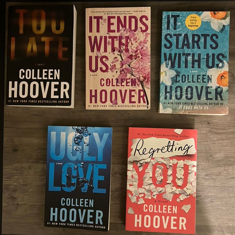 Colleen hoover high quality book bundle