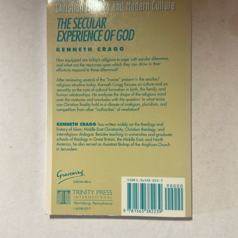 The Secular Experience of God