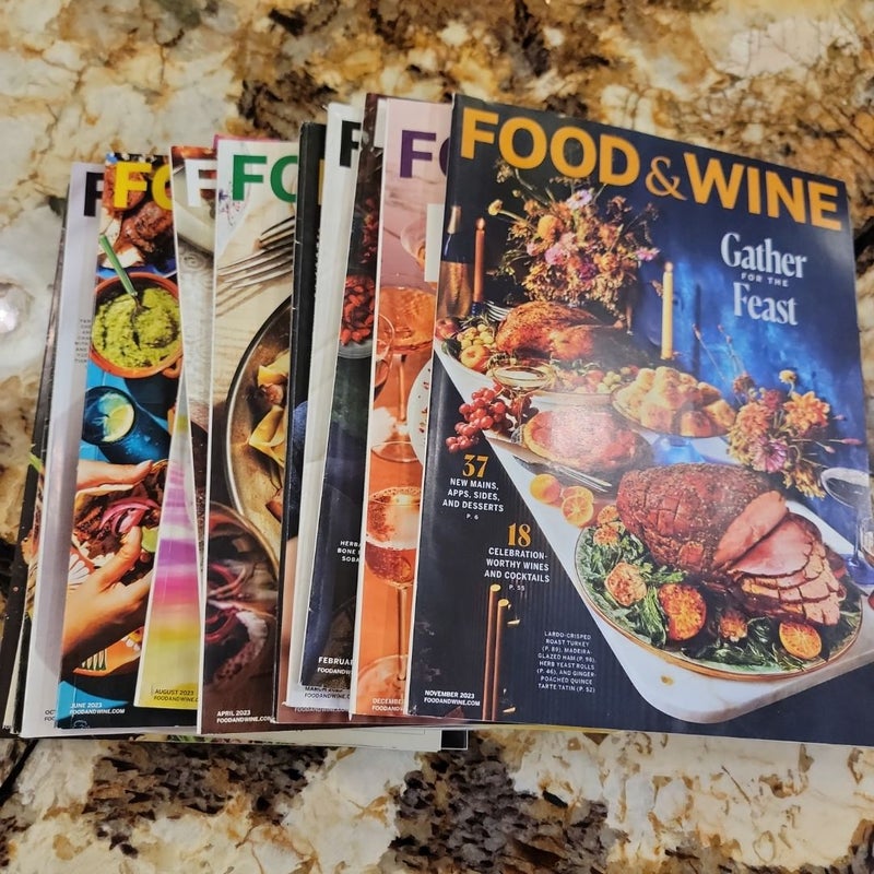 Food & Wine 12 issues 2023-2024