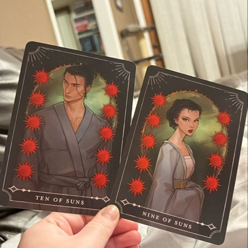 The Girl with No Reflection Fairyloot Tarot Cards