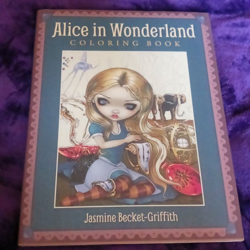 Alice in Wonderland Coloring Book