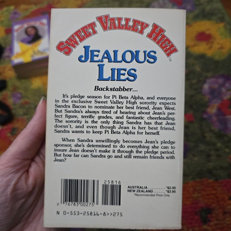 Sweet Valley High #30: Jealous Lies