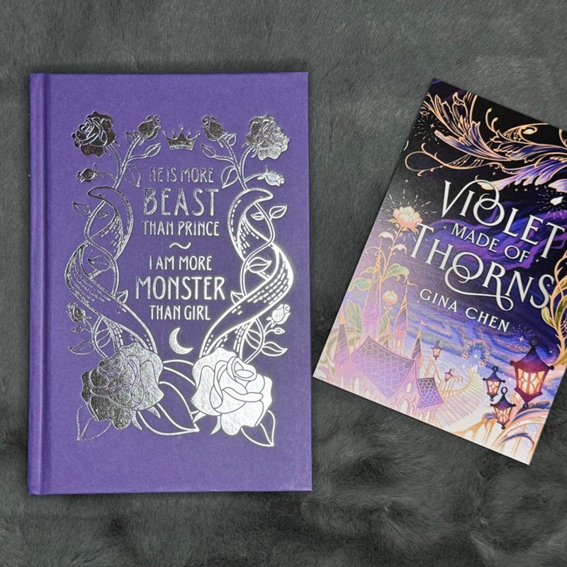 Violet Made of Thorns Owlcrate Signed Exclusive Edition