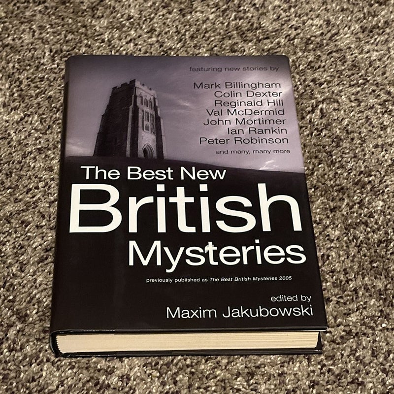 The Best New British Mysteries 