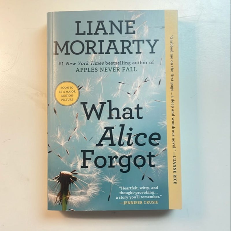 What Alice forgot