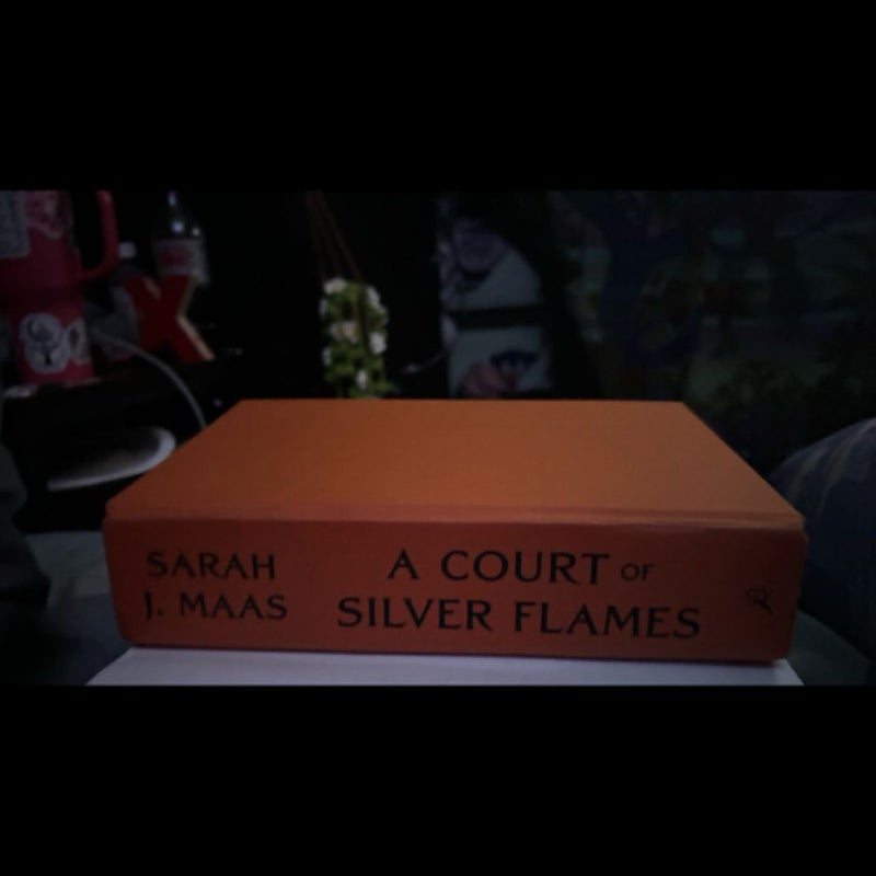 A Court of Silver Flames by Sarah J. Maas 1st edition hardcover