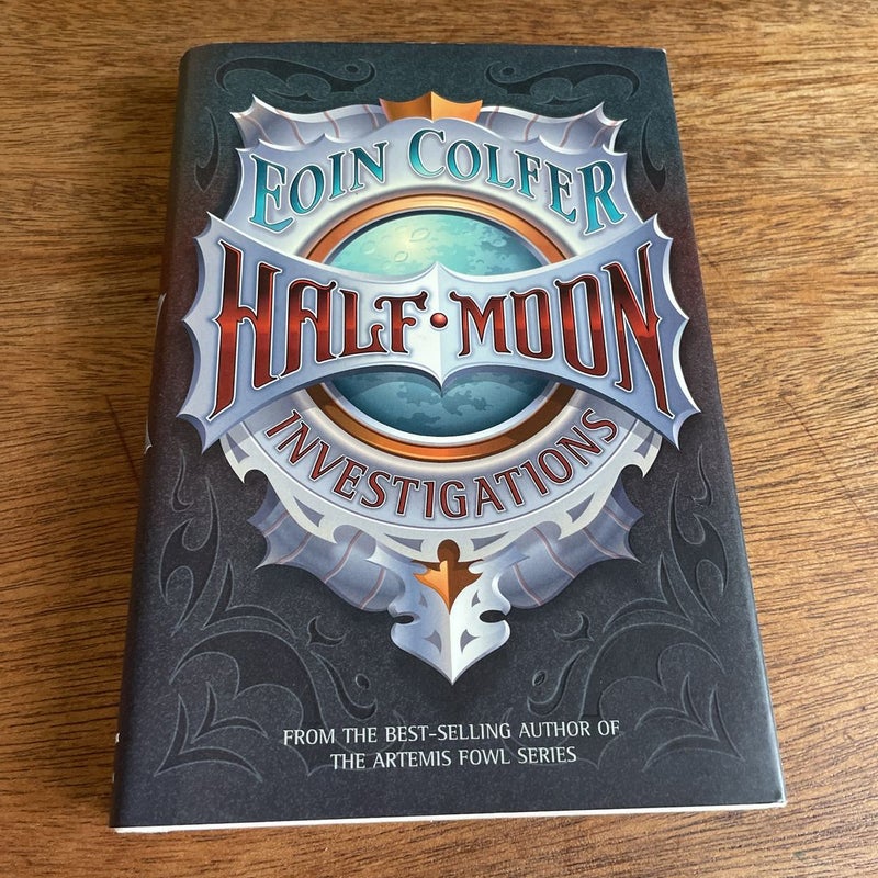 Half Moon Investigations *first American edition, first printing