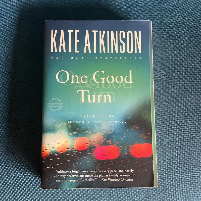 One Good Turn by Kate Atkinson Paperback Pangobooks