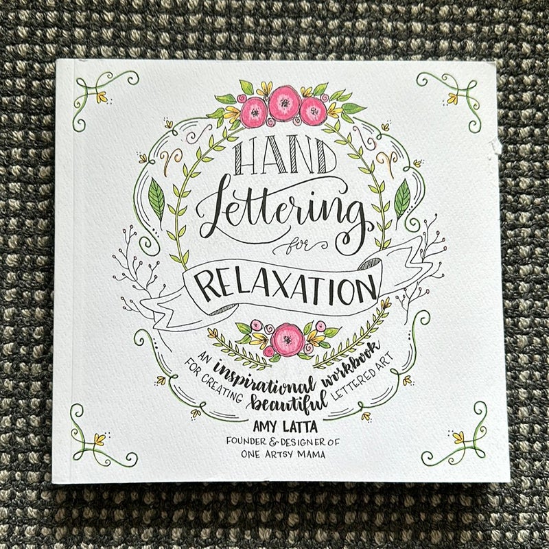 Hand Lettering for Relaxation