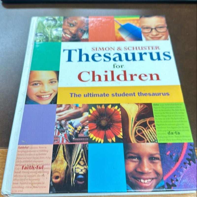 Simon and Schuster Thesaurus for Children