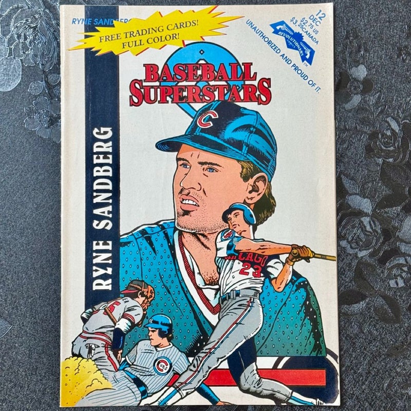 Baseball Superstars # 12 Dec Ryne Sandberg Revolutionary Comics