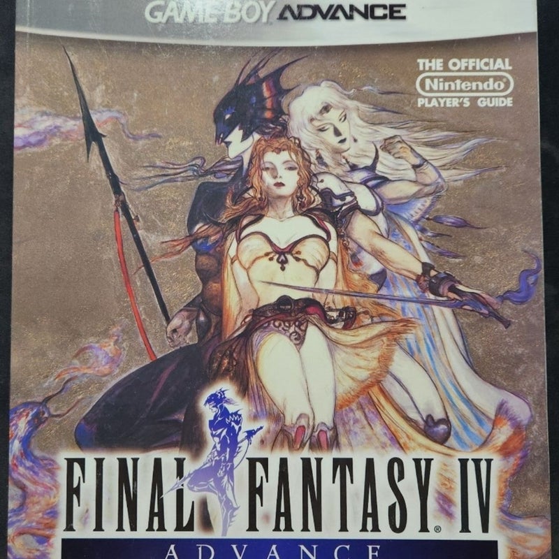 OFFICIAL NINTENDO PLAYER'S GUIDE FINAL FANTASY IV ADVANCE FOR GAMEBOY ADVANCE