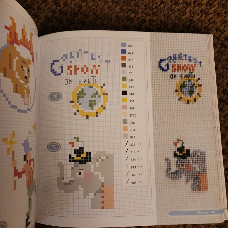 Two-Hour Cross-Stitch: Animals