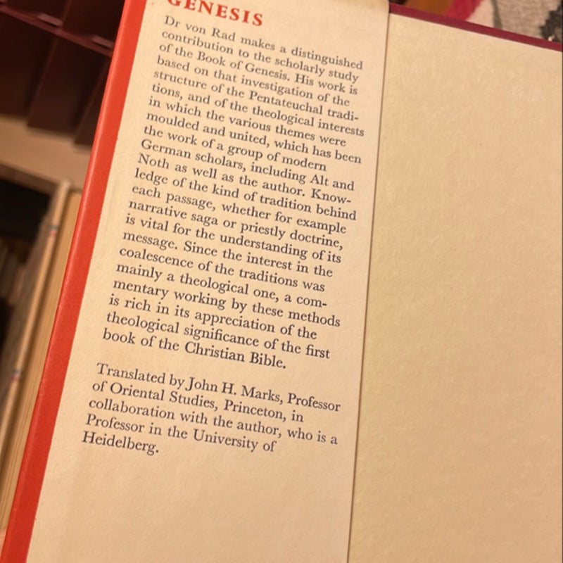 Genesis (1961, 1st British edition)