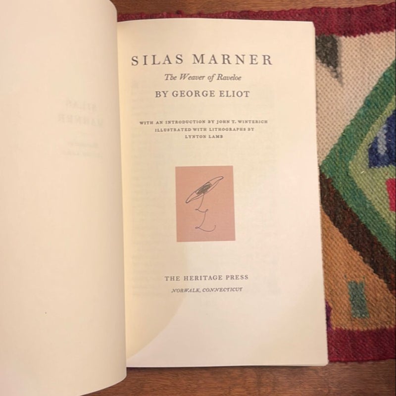 Silas Marner: The Weaver of Raveloe (1976 Heritage Press)