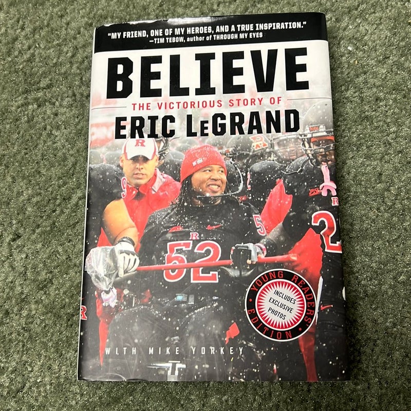 Believe: the Victorious Story of Eric Legrand Young Readers' Edition