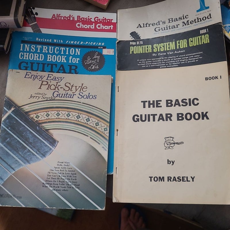 Guitar lesson book bundle