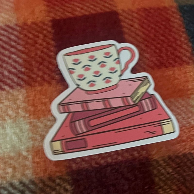 aesthetic bookish sticker pack