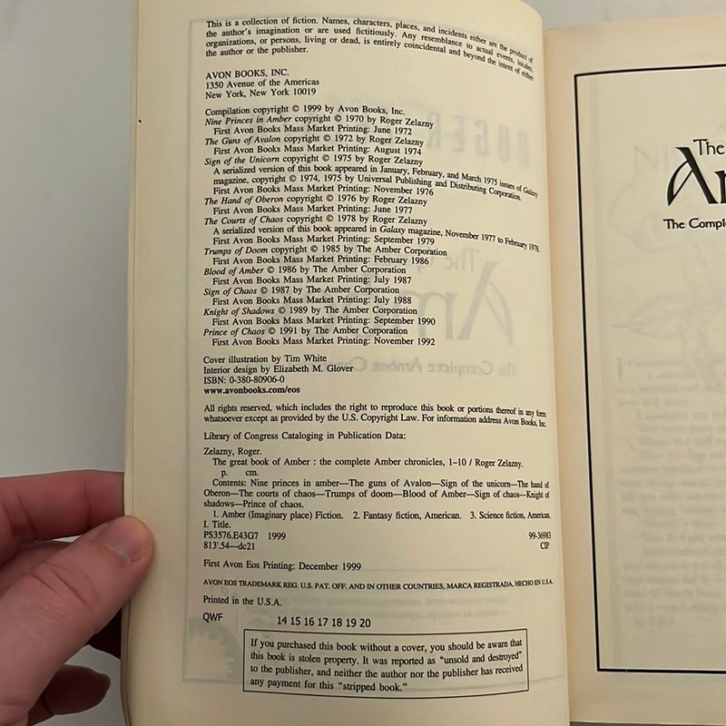 The Great Book of Amber