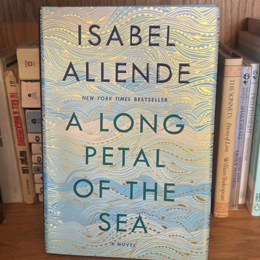 A Long Petal Of The Sea: A Novel By Isabel Allende - Paperback (Good Condition)