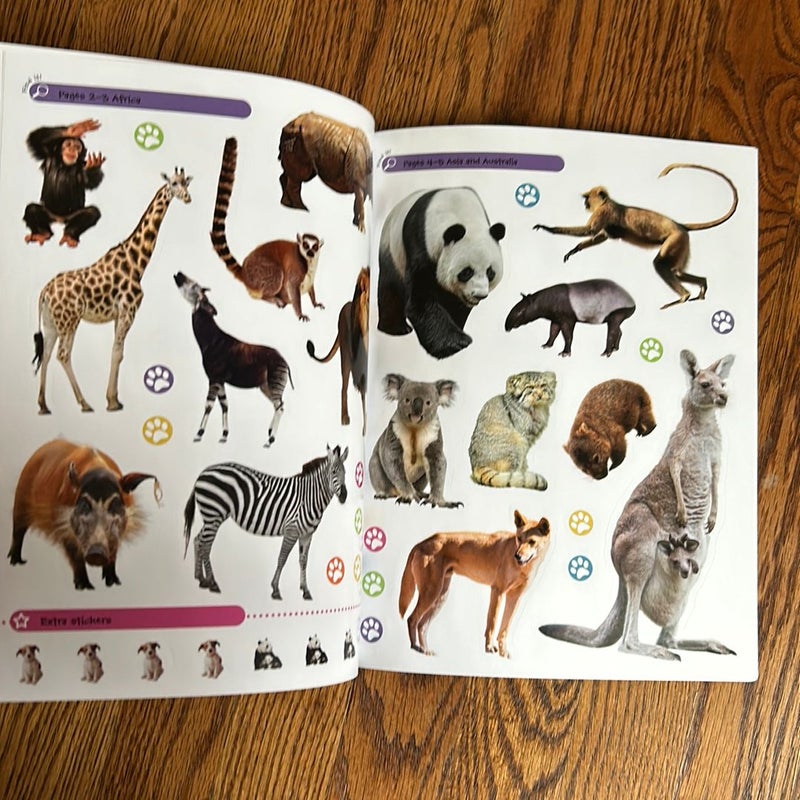 The Ultimate Sticker Book Animals